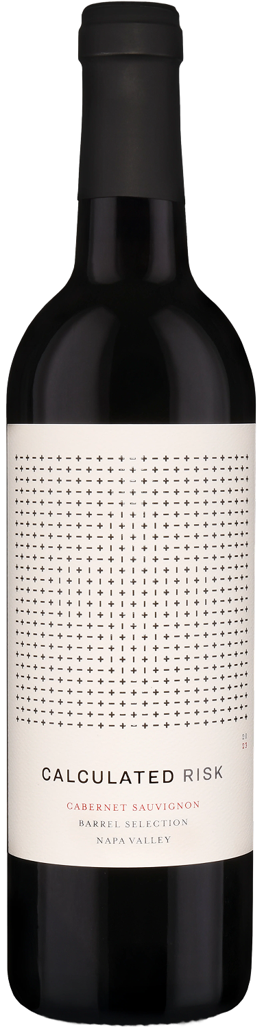 Calculated Risk, Cabernet Sauvignon Barrel Selection Napa Valley, 2023